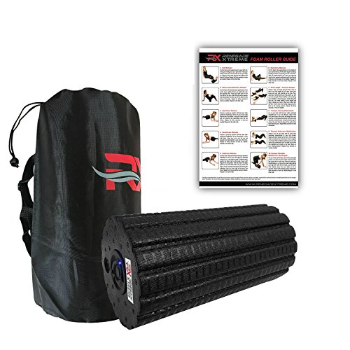 Buy RX 1000 Vibrating Foam Roller 4 Speed Rechargeable Firm Foam
