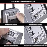 Master Lock 5480EURD Key Safe with New Design, Large Capacity, Shackle view 11