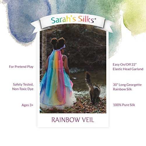 Sarah's Silks Silk Rainbow Veil