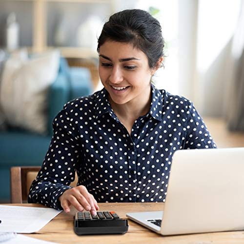 Calculator Desktop,12 Digit Large Number Calculator,Large LCD Display