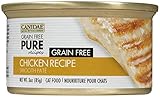 CANIDAE Grain Free PURE Recipes Adult Cat Wet Food Chicken Recipe, 3 oz (12-Pack)