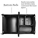 HUANZHAN Car Trunk Storage Organizer, Auto Portable Collapsible Trunk Organizer H-Zonealp Heavy Duty Cargo Storage Carrier with Free Straps for Car/Truck/SUV/Van (NEW Version)