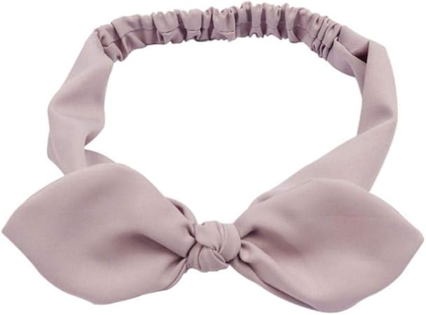 elastic bow headband