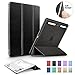 ESR Corner/Bumper Protection Smart Cover Case with Soft TPU Bumper and Auto Wake/Sleep Function for iPad Air 2/iPad 6, Black