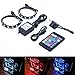 ATTAV RGB Magnetic LED Light Strip Full Kit PC Computer Case, Fixed Powerful Magnet, Multi Function Remote Control, Color Changing