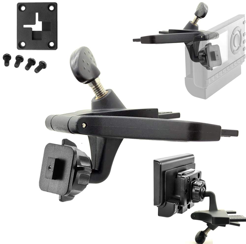 ChargerCity EasyBlade Sirius XM Car DVD Player CD Slot Mount for SiriusXM Audiovox Starmate Xpress EZ EZR RC Roady Lynx Nexus & Helix Satellite Radio (Compatible with All XM SXPL1V1, SXEZR1V1, SXDV3)