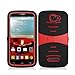 For Alcatel Onetouch Pop Icon Case Rugged Heavy Duty Armo Cover Red Stand A564c 7040