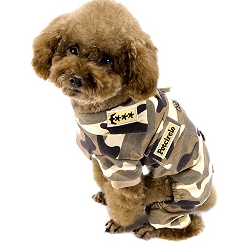 Alfie Pet by Petoga Couture - Faelyn Military Combat Jumper - Color: Camo
