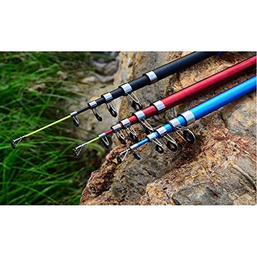JIE KE Angelausrüstung Angelrute Reel Combos, Teleskop Angelkolke mit Spinning Rolle Kit Für Erwachsene Kinder Outdoor… – Bild 5