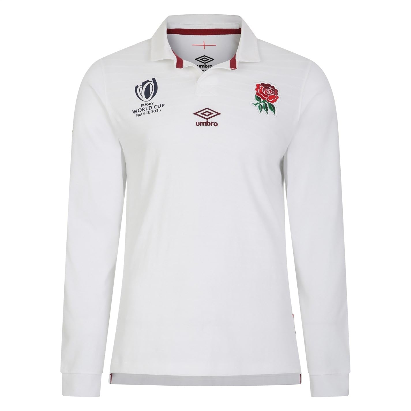 Umbro England WC Home Classic Jersey LS Jnr