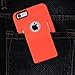 Celljoy Case compatible with Apple iPhone 6 Plus, iPhone 6s Plus 5.5’’ Models (FITS 6/6S PLUS MODEL ONLY) [SLiM CLiP] Hybrid Case [Built in Belt Clip] [TPU] Protective Cover Skin Bright (Orange)