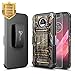 Moto Z2 Play Case with [Tempered Glass Screen Protector], NageBee [Heavy Duty] Armor Shock Proof [Swivel Belt Clip] Holster [Kickstand] Combo Rugged Case For Motorola Moto Z Play 2nd Generation -Camo