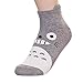 Happytree Famous Totoro Anime Cartoon Novelty Cotton Socks 3 to 6 Pack (Totoro Mini)
