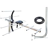 Digitalis 4G Digital TV Aerial kit for Freeview or Freeview HD Complete with Mast, 10m of Cable and connectors