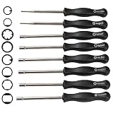 Hipa Set-of-8 Carburetor Adjustment Tool Kit, Tune-up Adjusting Tool for Common 2 Cycle Engine Poulan Craftsman Husqvarna String Trimmer Weed Eater