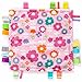 Taggies Colors Blanket, Pink Flowers and Butterflies, Discontinued By Manufacturer