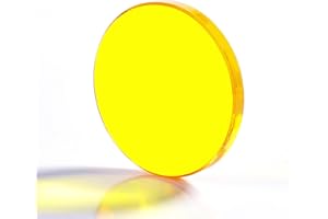 CNCOLETECH CO2 Laser Lens 18mm Laser Mirror CO2 Laser Focal Lens FL:2" or 50.8mm CVD ZnSe Focus for CO2 Laser Engraving Cutting Engraver/Cutter 40W-200W