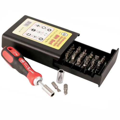Click Here to See More Images Wiha 71997 Security Bit Set With 3K Handle, 38 Piece