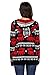 LOSRLY Women Ugly Christmas Sweater Cute Reindeer Hooded Knit Jumper Pullover