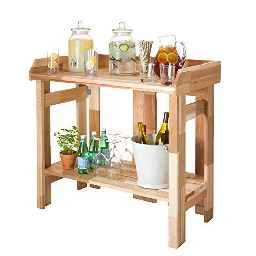2 CedarCraft+Folding+Cedar+Potting+Bench