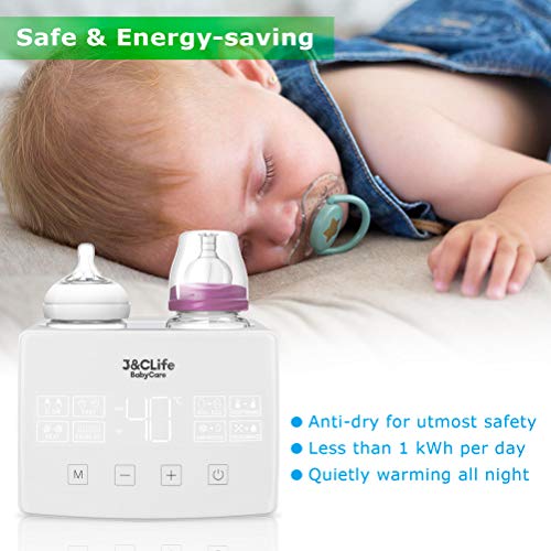 image for Baby Bottle Warmer by J&C Life, Bottle Sterilizer, Baby Food Heater & 