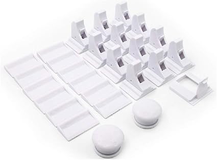 Amazon Co Jp 子供に安全なマグネット式キャビネット引き出しロック 赤ちゃんを守るラッチ 12個パック キー3個付き ホーム キッチン