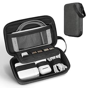 JETech Reisetui Gadgettas Klein, Elektronica Accessoires Organisator Reistas voor kleine voorwerpen, Dubbele…