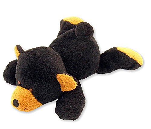Puzzled Black Bear Plush Magnet