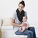 Skip Hop Hide-and-Chic Breastfeeding and Nursing Scarf, Black Heather