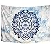 Heopapin Mandala Tapestry Hippie Bohemian Flower Psychedelic Indian Dorm Decor for Living Room Bedroom
