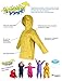 Splashy Children's Rain Jacket (4T, Yellow)