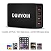 DUMVOIN USB QC3.0 Charger with 4 Quick Charge 3.0 Ports for iPhone 8/8 Plus/7/7 Plus,iPad Pro/Air 2,Galaxy S8/S7/Edge, Note 5/4,LG G5 (Qualcomm Certified)