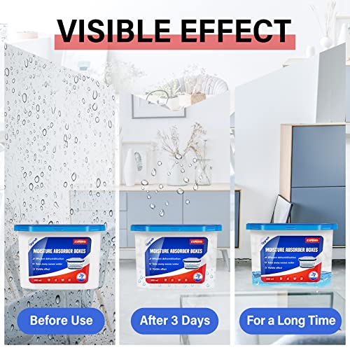 ZSPENG Moisture Absorber Boxes ( 9 Packs),Moisture Absorber bucket