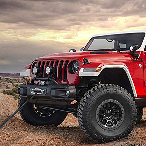 AUXMART Synthetic Winch Rope Winch Line Cable 20500LBs Protective Sleeve 95ft x 3/8" for ATV UTV SUV Truck Boat Ramsey - Thumbnail 6
