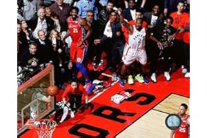 Toronto Raptors Kawhi Leonard Game 7 Buzzer Beater Shot Unsigned Picture 16x20