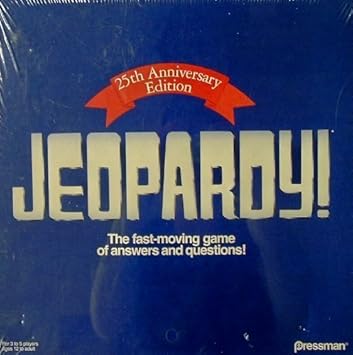 Jeopardy: 25th Anniversary Edition by Pressman Toy