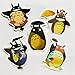 Water Bottle Stickers Cute Cartoon My Neighbor Totoro No Face Man Anime Laptop Stickers Waterproof Skateboard Pad MacBook Snowboard Car Bicycle Luggage Decal 26pcs Pack (No Face man)