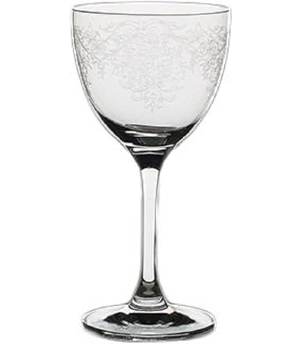Amazon.com | RONA Steelite Vintage Lace Nick & Nora Wine/Cocktail