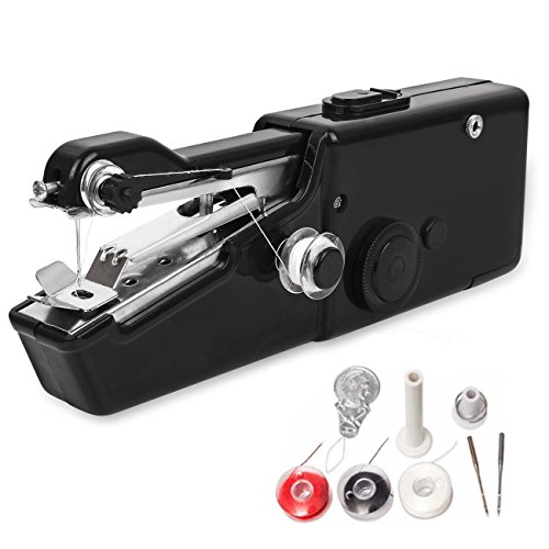 Portable sewing machine, mini cordless handheld electri…