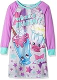 Shopkins Big Girls' Sleep Nightgown, Purple, 8
