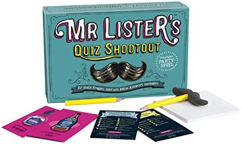 Mr Lister's Quiz Shootout: Er stellt Fragen. Seid um keine Antwort verlegen.