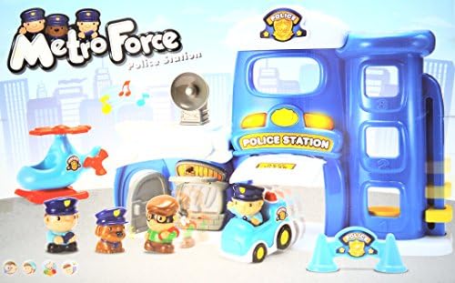 Keenway Police Metro Force City Station Play Set