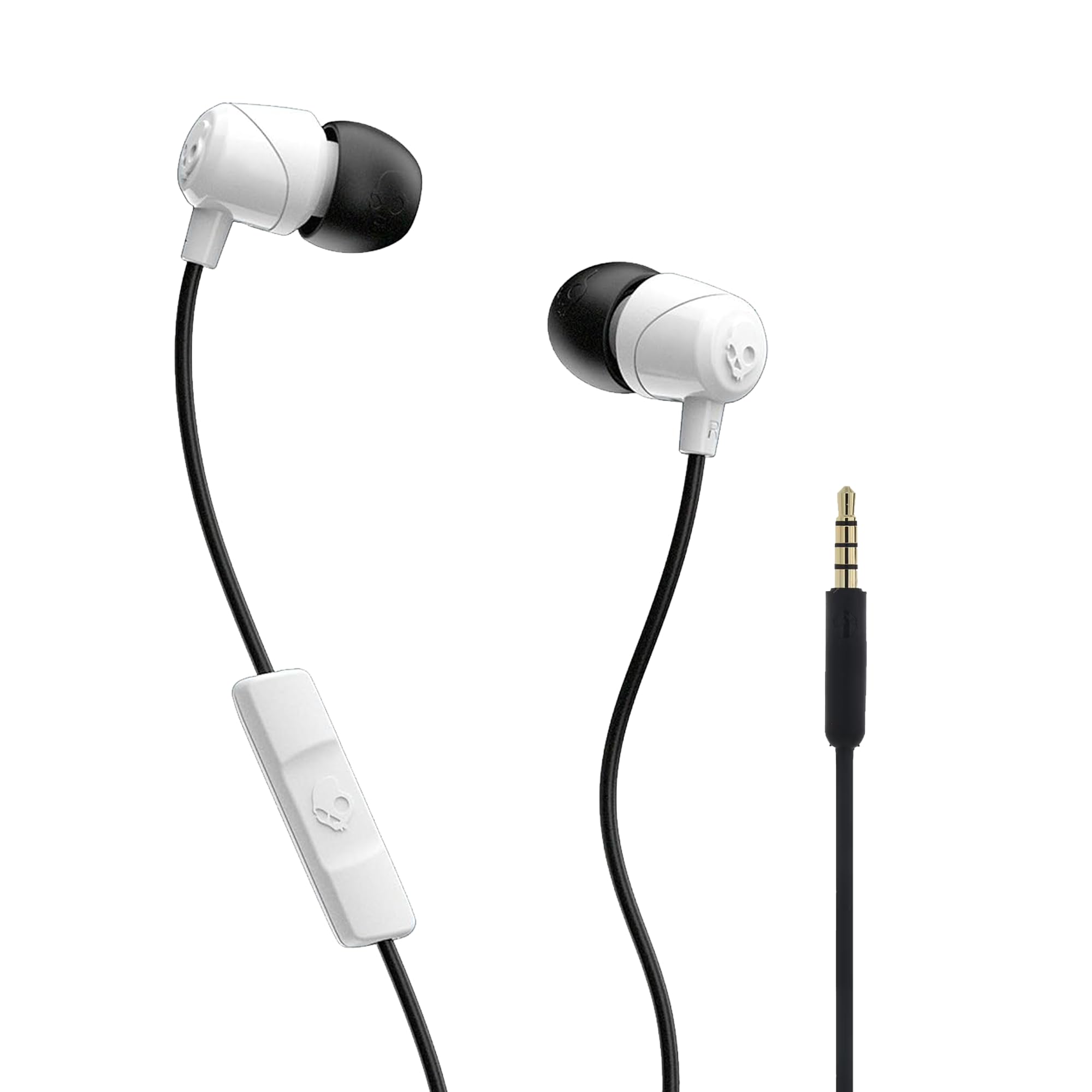 Skullcandy Jib Wired Earbuds with 3.5mm AUX Plug - White