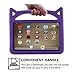 All-New 7 2017 Case,Riaour Kids Shock Proof Protective Cover Case for 7 Tablet (Compatible with 5th Generation 2015 / 7th Generation 2017) (Grape Purple)