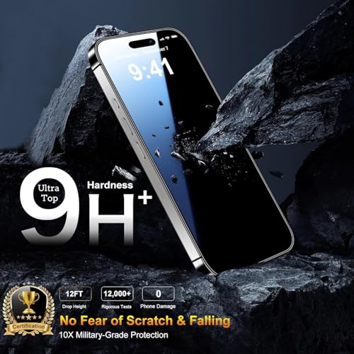 NDOOL Funda Magnética para iPhone 17 Case, con 1 Cristal Templado Protector de Pantalla y 1 Protector del Camara, Magnetic Carcasa, Compatible con MagSafe, Anti-Choque y Anti-arañazos