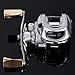 Sougayilang Magnetic Tuned Brake Low Profile Baitcasting Fishing Reel Left/right Hand