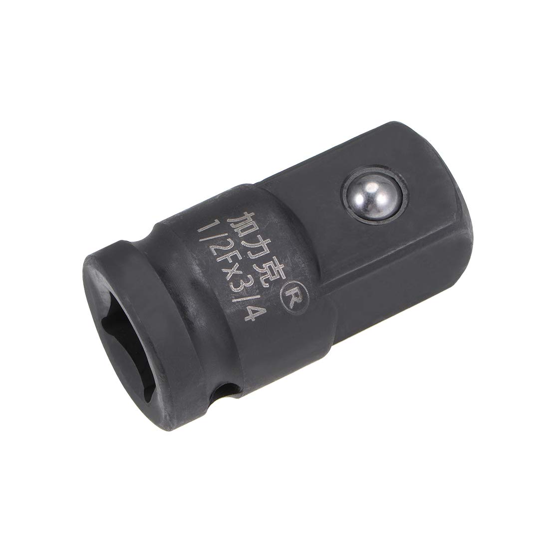 sourcing map 1/2" Drive (Female) x 3/4" (Male) Impact Socket Adapter for Use with Air Impact Drivers, Breaker Bars, Ratchets, CR-MO Steel