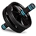 PharMeDoc Dual Ab Roller Wheel - Ab Exercise Wheel with Foam Grip Handles, Dual Wheels - Abs Exercise for Home Gym Equipment, Home Workout Equipment for Six Pack Abs - Abdominal Core Fitness Equipment
