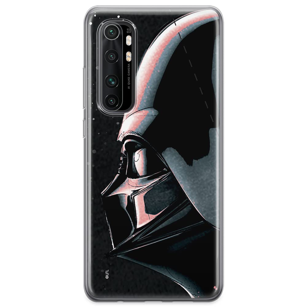ERT GROUP mobile phone case for Xiaomi MI NOTE 10 Lite original and officially Licensed Star Wars pattern Darth Vader 017 optimally adapted to the shape of the mobile phone, case made of TPU