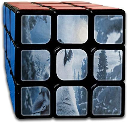 Rubiks Cube Wooden Sandy Beach Starfish Shell Designer Speed Cube 3x3 Smooth Magic Cube Puzzle Game Black